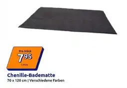 Action Chenille-Badematte Angebot