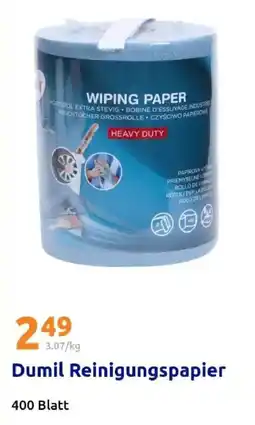 Action Dumil Reinigungspapier 400 Blatt Angebot