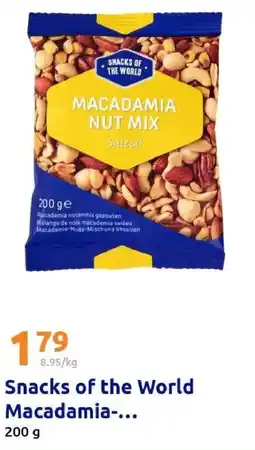 Action Snacks of the World Macadamia Angebot