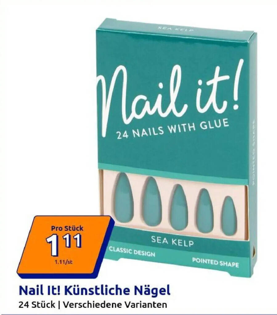 Nail It! Knstliche Ngel Angebot bei Action