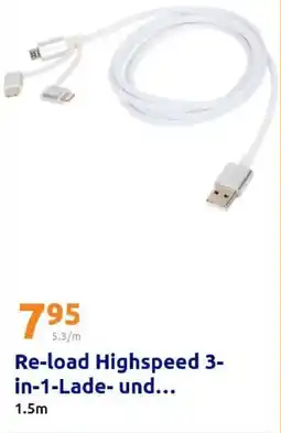 Action Re-load Highspeed 3- in-1-Lade- und 1.5 m Angebot