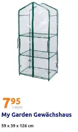 Action My Garden Gewächshaus Angebot