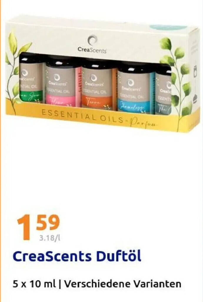CreaScents Duftöl Angebot bei Action