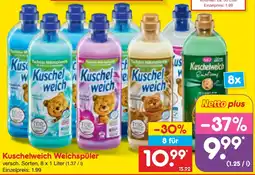 Netto Marken-Discount Kuschelweich Weichspüler Angebot