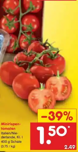 Netto Marken-Discount Minirispen- tomaten Angebot