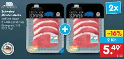 Netto Marken-Discount GUT PONHOLZ Schweine Minutensteaks Angebot