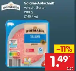 Netto Marken-Discount Salami-Aufschnitt Angebot