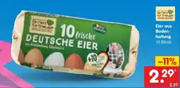 Netto Marken-Discount Eier aus Bodenhaltung Angebot