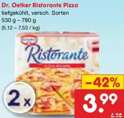 Netto Marken-Discount Dr. Oetker Ristorante Pizza Angebot
