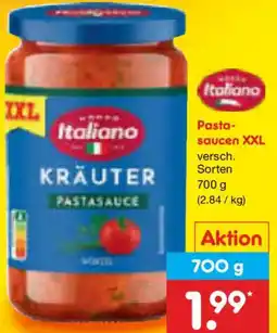 Netto Marken-Discount Italiano Pastasaucen XXL Angebot