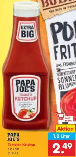 Netto Marken-Discount PAPA JOE'S Tomaten Ketchup Angebot