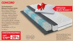 Matratzen Concord Concord taschenfederkern-matratze duracore h4 | h5 Angebot