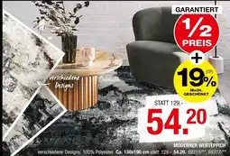 Hofmeister Moderner webteppich Angebot