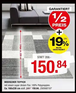 Hofmeister Modischer teppich Angebot