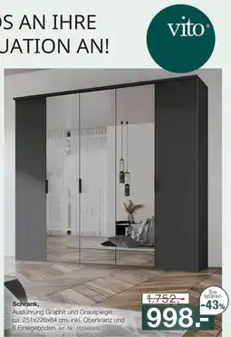 Möbel Inhofer Vito schrank Angebot