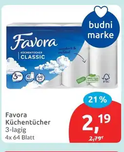 Budni Favora küchentücher classic Angebot