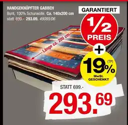 Hofmeister Handgeknüpfter gabbeh Angebot