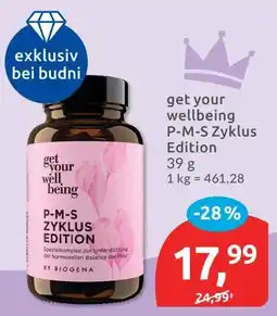Budni By biogena get your wellbeing p-m-s zyklus edition Angebot