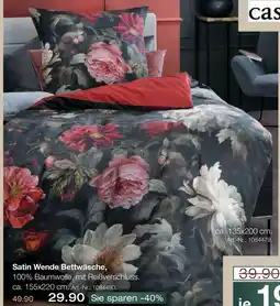 Möbel Inhofer Casa nova satin wende bettwäsche Angebot