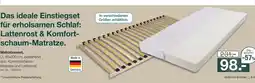 Möbel Inhofer Matratzenset Angebot