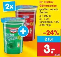 Netto Marken-Discount Dr. Oetker Götterspeise Angebot