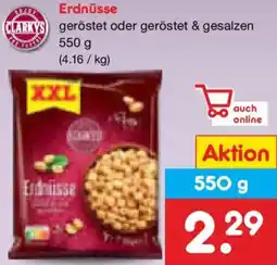 Netto Marken-Discount CLARKYS Erdnüsse Angebot