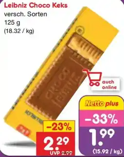 Netto Marken-Discount Leibniz Choco Keks Angebot