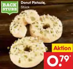 Netto Marken-Discount BACK STUBE Donut Pistazie Angebot