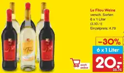 Netto Marken-Discount Le Filou Weine Angebot