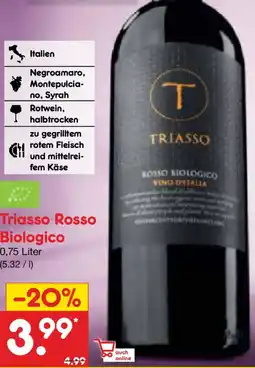 Netto Marken-Discount Triasso Rosso Biologico Angebot