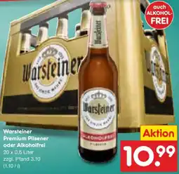 Netto Marken-Discount Warsteiner Premium Pilsener oder Alkoholfrei Angebot