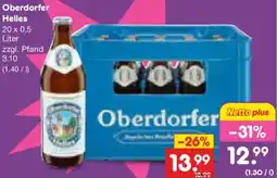 Netto Marken-Discount Oberdorfer Helles Angebot