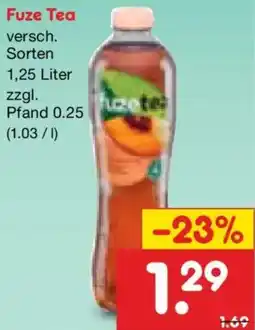 Netto Marken-Discount Fuze Tea Angebot