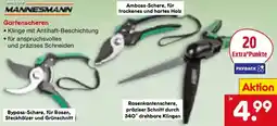 Netto Marken-Discount BRUDER MANNESMANN Gartenscheren Angebot