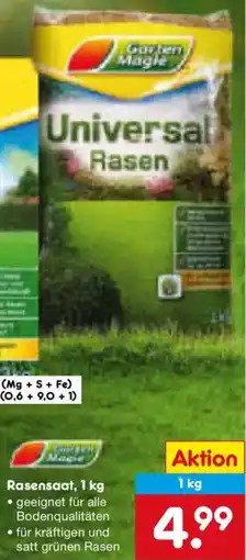 Netto Marken-Discount Rasensaat Angebot