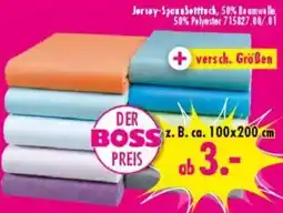 Möbel Boss Jersey-Spannbetttuch Angebot