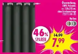 Möbel Boss Ösenvorhang Angebot