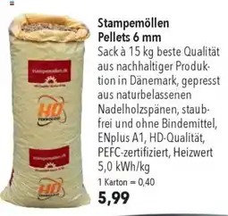 CITTI Markt Stampemöllen Pellets 6 mm Angebot