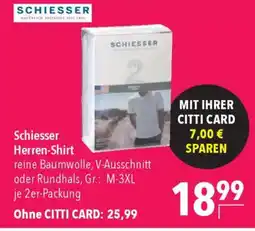 CITTI Markt Schiesser Herren-Shirt Angebot