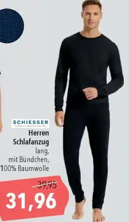 CITTI Markt SCHIESSER Herren Schlafanzug Angebot