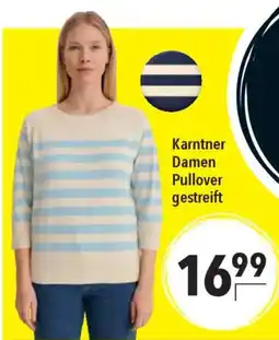 CITTI Markt Karntner Damen Pullover gestreift Angebot