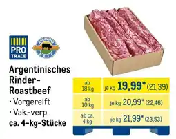 METRO Argentinisches Rinder- Roastbeef Angebot