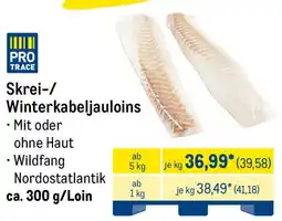 METRO Skrei-/ Winterkabeljauloins Angebot