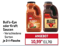 METRO Bull's-Eye oder Kraft Saucen Angebot
