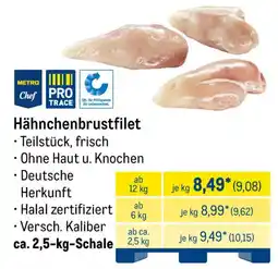 METRO Hähnchenbrustfilet Angebot