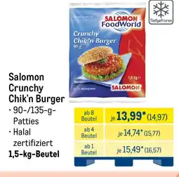 METRO Salomon Crunchy Chik'n Burger Angebot