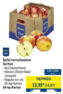 METRO METRO Chef Äpfel Angebot