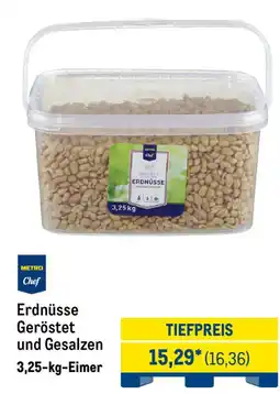 METRO METRO Chef Erdnüsse Geröstet und Gesalzen Angebot