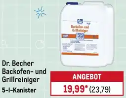 METRO Dr. Becher Backofen- und Grillreiniger Angebot