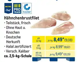 METRO Hähnchenbrustfilet Angebot
